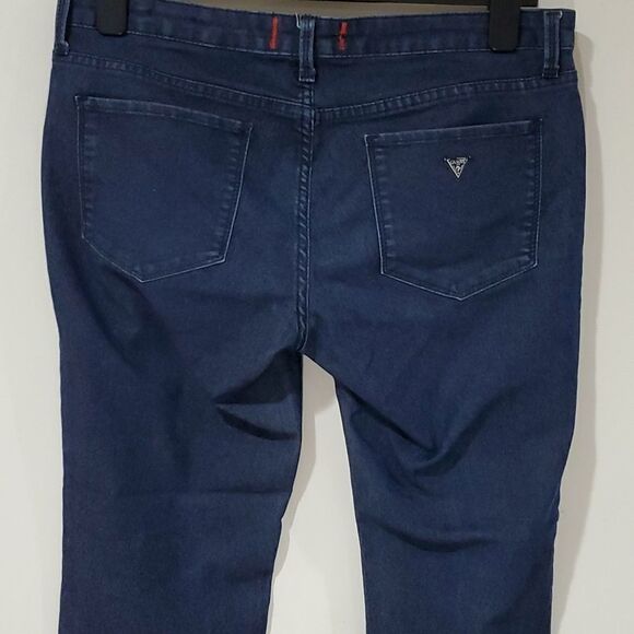 Guess Grace fit low rise straight leg dark wash jeans - Picture 4 of 7